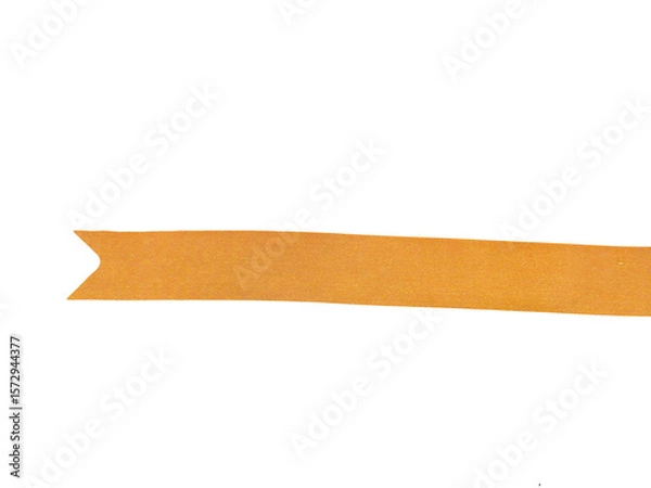 Fototapeta Orange Ribbon Design Element