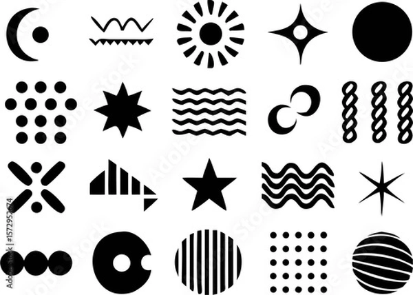 Fototapeta Minimalist seamless fruit pattern in beige tones, showcasing outlines of various fruits like kiwi, grapes, pineapple, and papaya. Perfect for wallpaper, backgrounds, or eco-branding