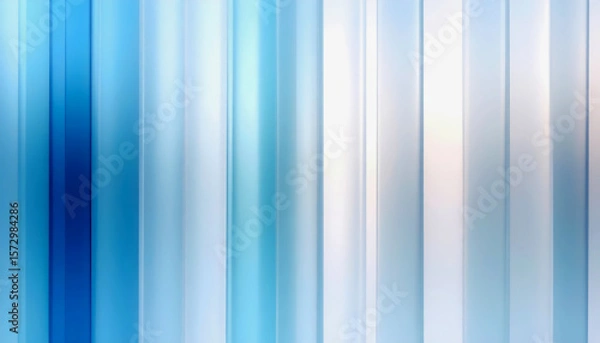Fototapeta abstract blue vertical pattern glass background