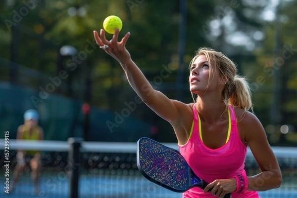 Fototapeta pickleball