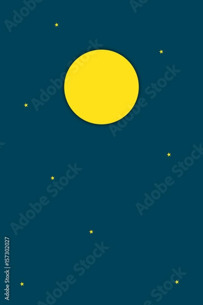 Obraz Night sky background