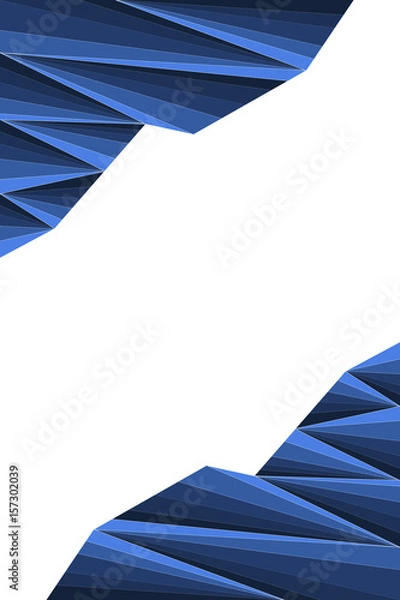 Obraz Abstract geometric triangle pattern background