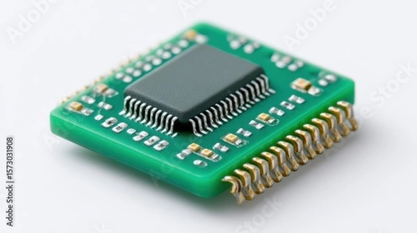 Fototapeta Microchip Technology: PCB, Integrated Circuit, Semiconductor