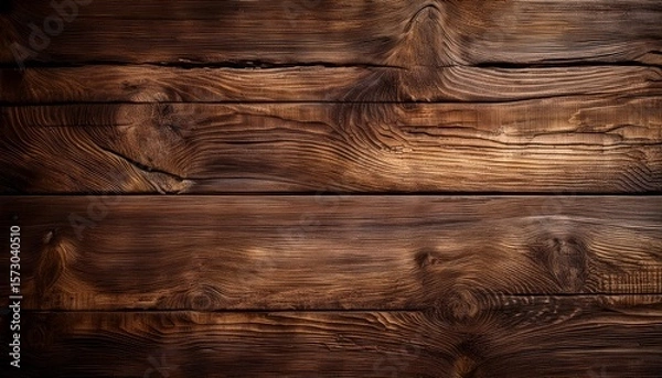 Fototapeta rustic weathered wood texture background brown wooden planks