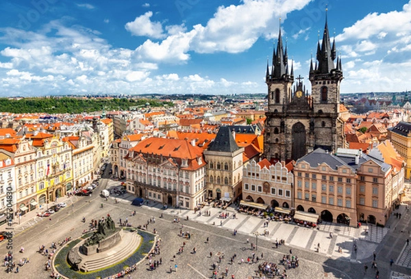 Obraz Old Town Square w Pradze
