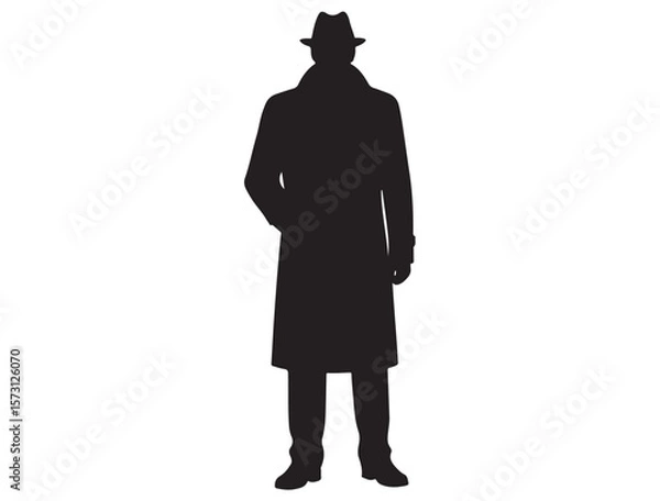 Obraz DETECTIVE SILHOUETTE