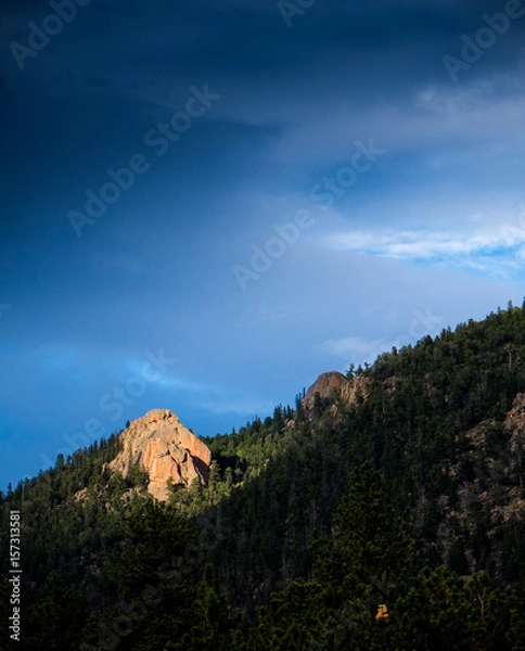 Obraz Light on the mountain