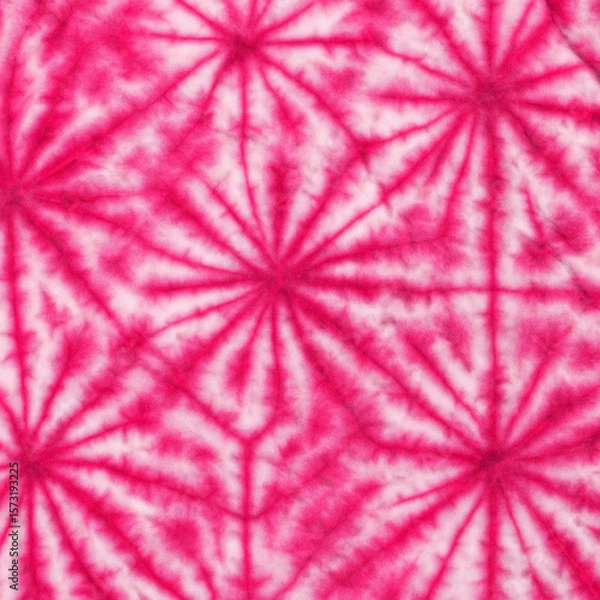Fototapeta Seamless Print Shibori pattern and tie-dye allover textile Shibori allovers pattern design