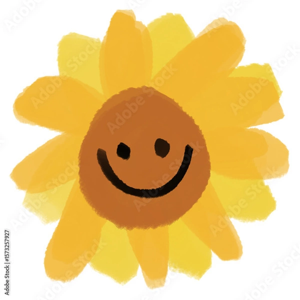 Obraz sun and flower