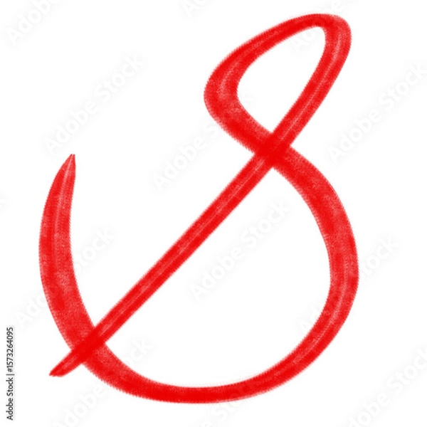 Obraz aids awareness ribbon