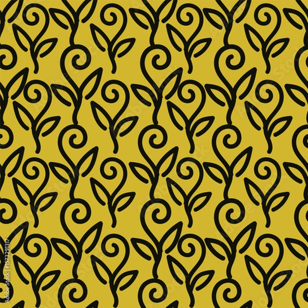 Fototapeta digital printing textile pattern wallpaper flower allover