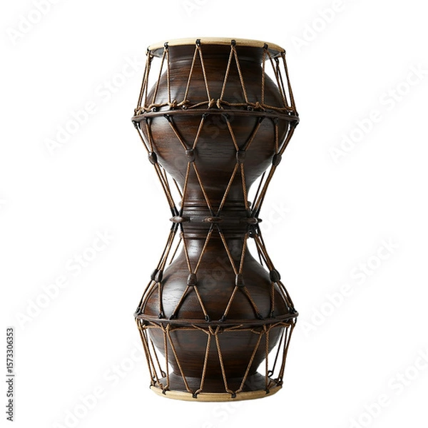 Obraz DoubleHeaded Drum Traditional Percussion Instrument
