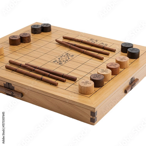 Obraz Ancient Board Game A Classic Game of Strategy and Skill