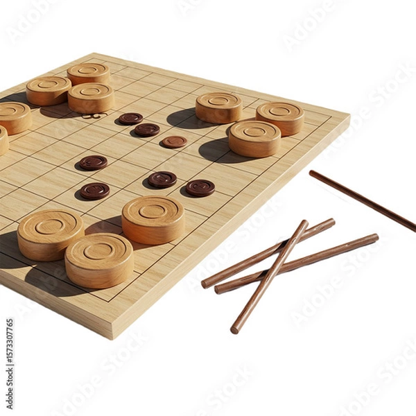 Obraz Discover the Timeless Charm of Mancala A Classic Board Game