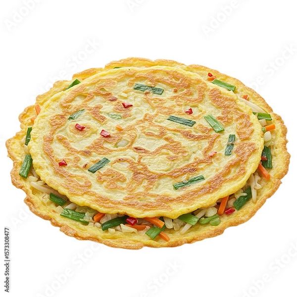 Obraz Crispy Vegetable Jeon Delicious Korean Pancake Recipe