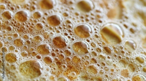 Obraz Close-up of frothy, bubbly drink