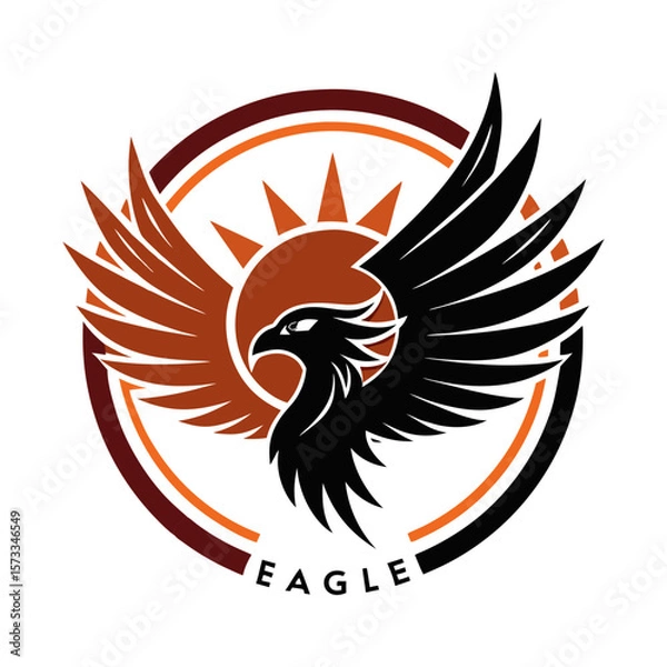 Obraz eagle with wings