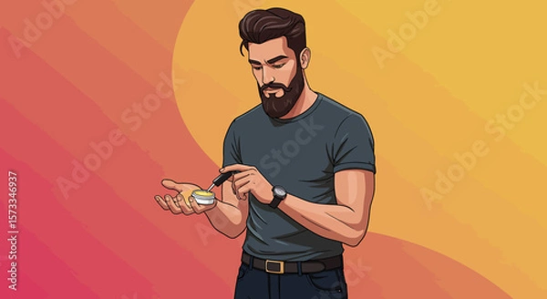 Obraz Guide to Beard Care Tips and Tricks for a Healthy, Handsome Beard