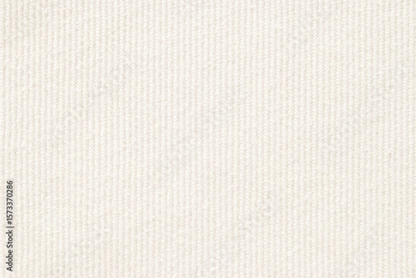 Fototapeta White cotton twill fabric texture as background
