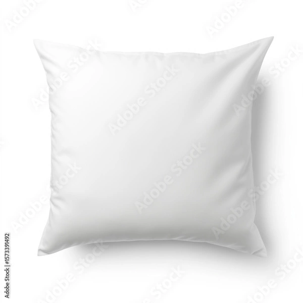 Obraz pillow isolated on white background