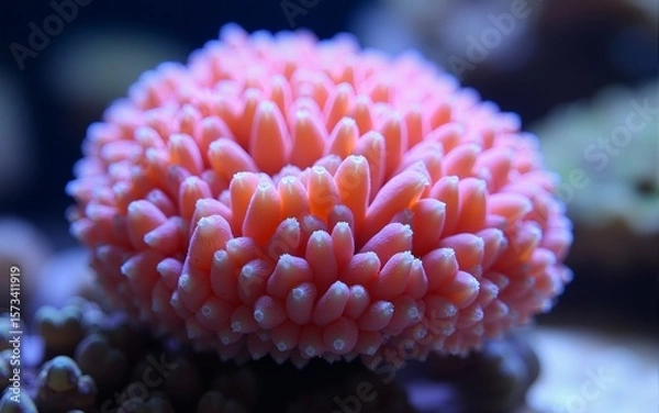 Obraz Pink ocean coral. High quality