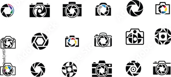 Obraz Camera icon vector