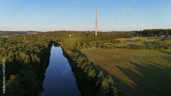 Obraz landscape with lake