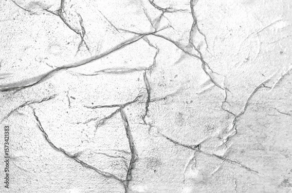Fototapeta Close-Up of Corrugated White Paper Texture Isolated on Transparent Background PNG