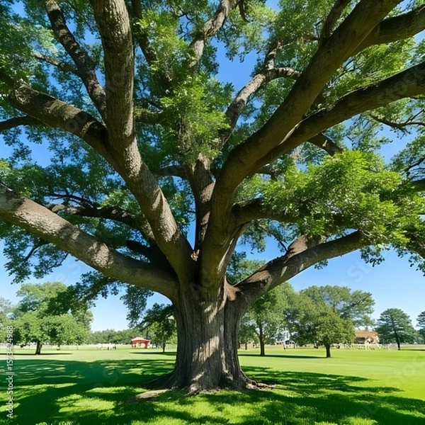 Obraz trees in park