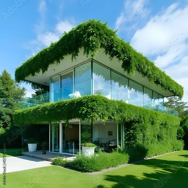 Obraz house in the garden