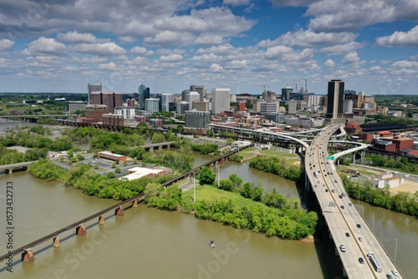 Obraz Richmond VA Downtown