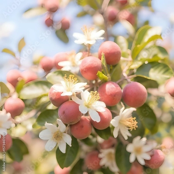 Obraz Spring background with Pink Flowers 