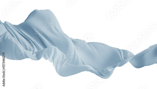 Fototapeta Abstract wave fabric movement dynamic.