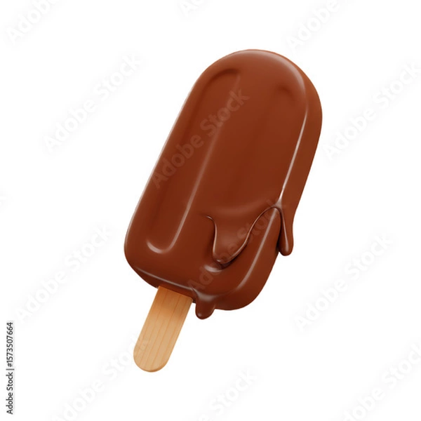 Fototapeta chocolate ice cream