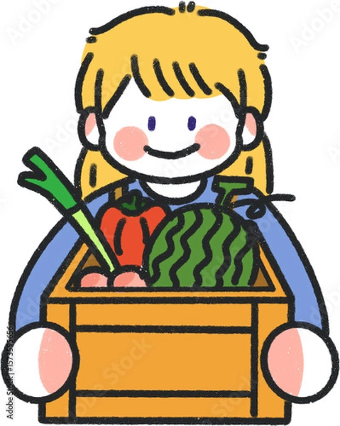 Fototapeta 마트직원