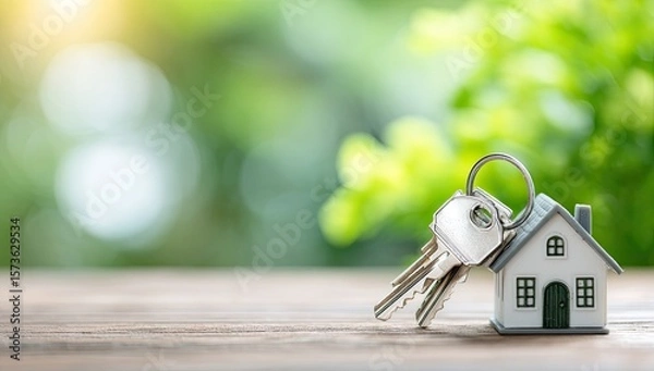 Fototapeta Keys to Home A Fresh Start and Beginning