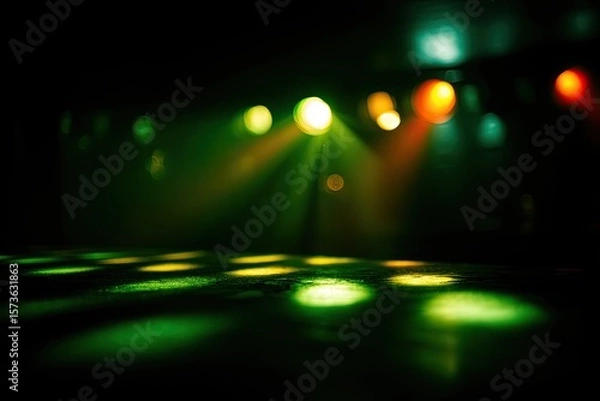 Fototapeta Illumination on Stage An Atmosphere of Color