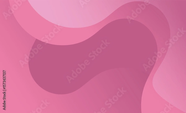 Fototapeta Colorful abstract wavy shape gradient design vector  Minimalist posters, cover, wall arts with colorful geometric shapes and liquid color. Modern wallpaper design for presentation and sale background.