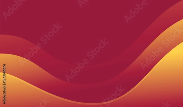 Fototapeta Colorful abstract wavy shape gradient design vector  Minimalist posters, cover, wall arts with colorful geometric shapes and liquid color. Modern wallpaper design for presentation and sale background.