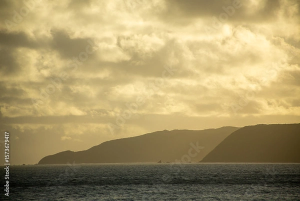 Fototapeta 奄美大島の夏の夕景。