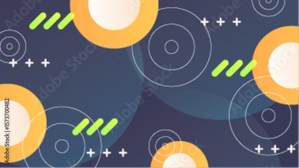 Obraz Navi - Gradient Geometric 8