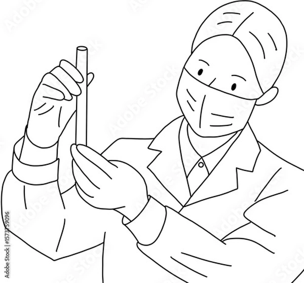 Obraz business man drawing