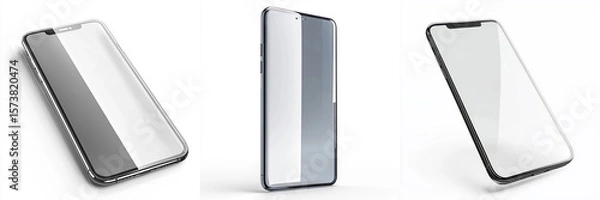 Obraz phone screen protector in a clean transparent sheet