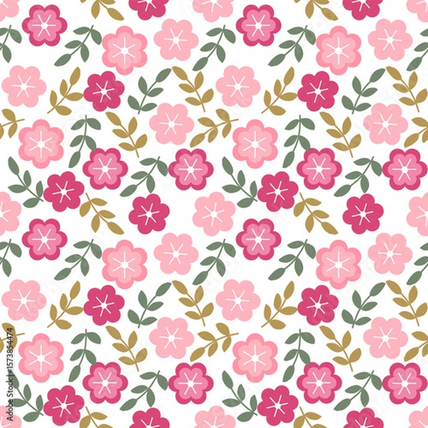 Obraz seamless pattern with flowers