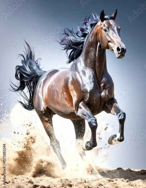 Obraz horse on the beach