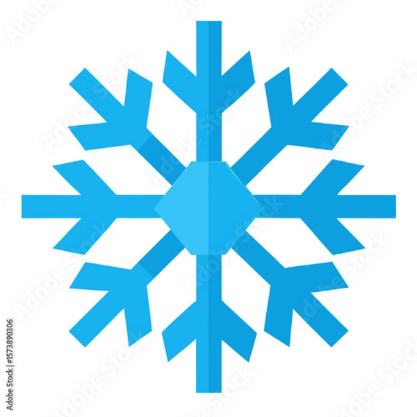 Obraz Winter Snowflake Symbol Illustration
