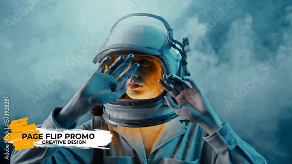 Fototapeta Page Flip Slideshow