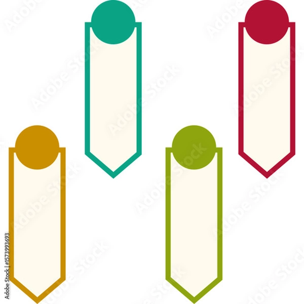 Obraz Infographic List Element