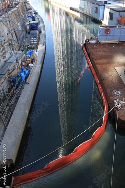 Obraz 水面に映るスカイツリー