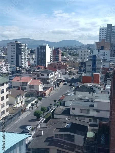 Obraz Quito skyline